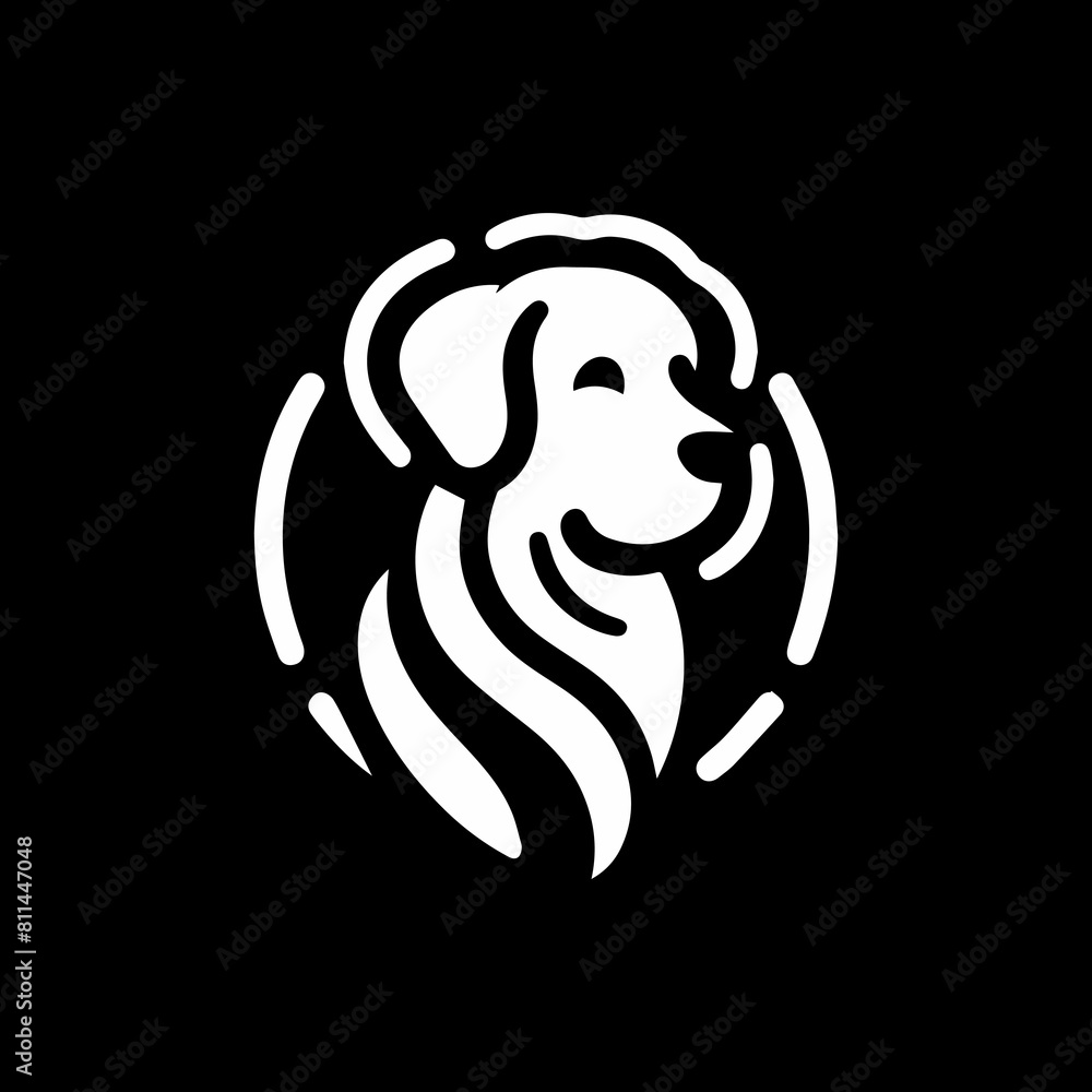 Pet dog logo icon symbol template for graphic and web design collection logo vector illustration Pet dog logo icon symbol template for graphic and web design collection logo vector illustration