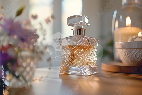 Ambient fragrance and bloom enhance perfume indulgence, supporting perfume refinement in a setting dominated by expensive fragrance and aromatic ambiance