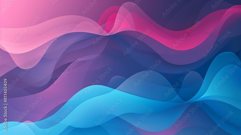 Shape dynamic wallpapers flat design side view digital design theme water color Tetradic color scheme