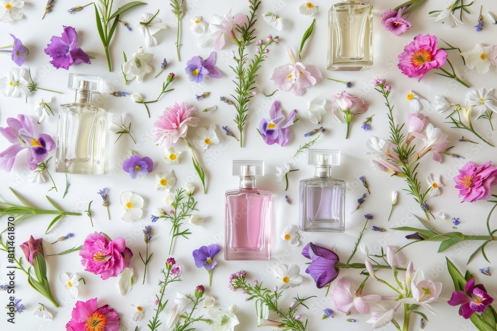 Perfume testing reveals fresh fragrance with a shiny container and a powdery base in a perfume bottle Perfume testing reveals fresh fragrance with a shiny container and a powdery base in a perfume bottle
