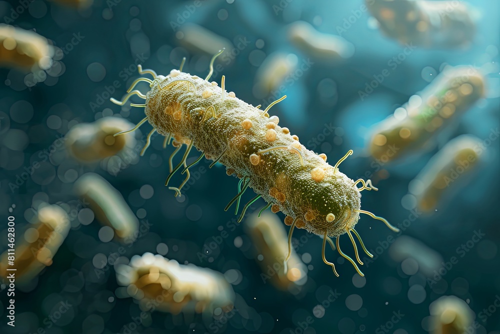 Close up view of a group of small animals swimming in a body of water. Generative AI Close up view of a group of small animals swimming in a body of water. Generative AI