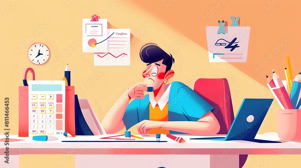 Illustration of a Controller's Analytical Mindset and Problem-Solving Skills in Accounting and Finance Illustration of a Controller's Analytical Mindset and Problem-Solving Skills in Accounting and Finance