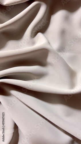 white silk background
