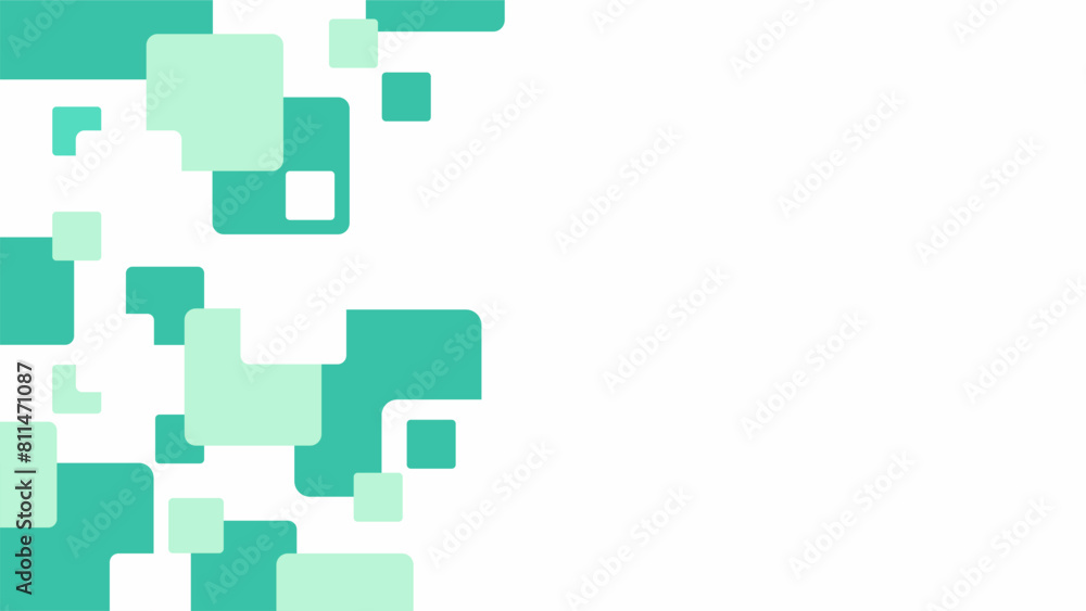 Simple modern flat background with abstract square design Simple modern flat background with abstract square design
