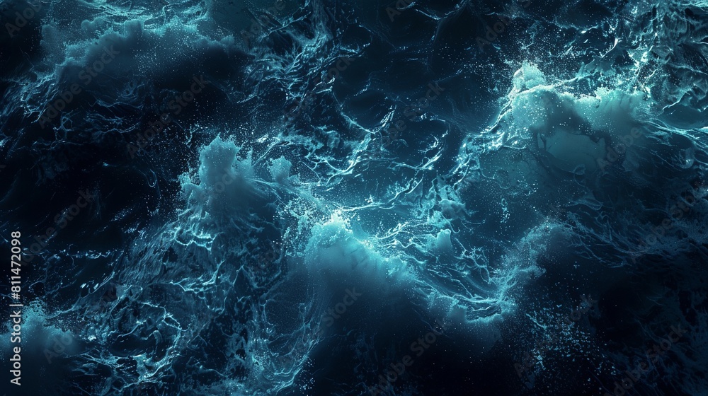 a large body of water with waves a large body of water with waves