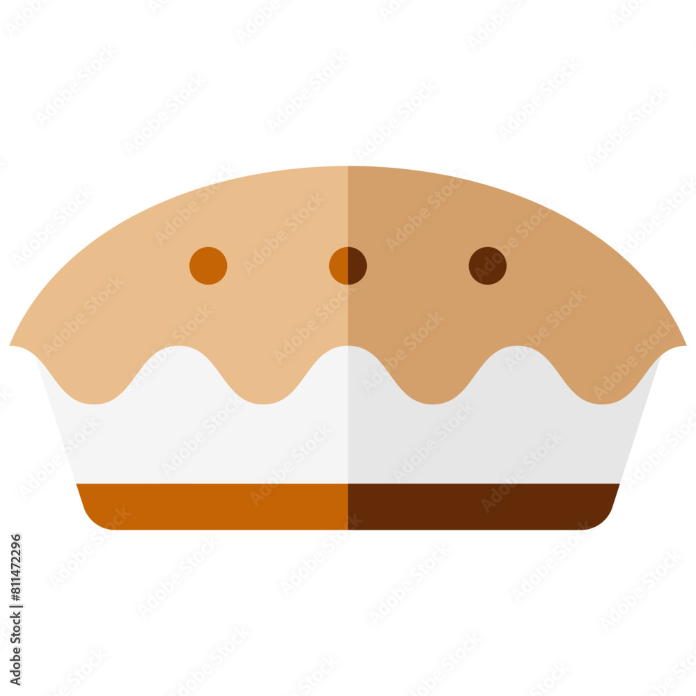 pie multi color icon, related to thanksgiving theme. pie multi color icon, related to thanksgiving theme.