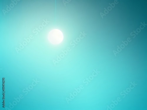 light in blue background