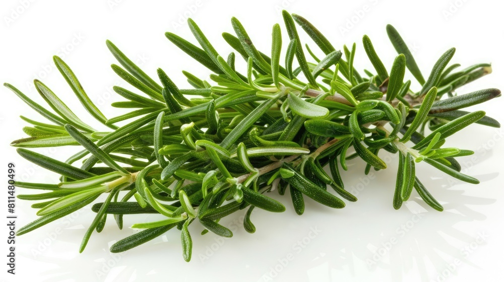 Rosemary on a white background Rosemary on a white background
