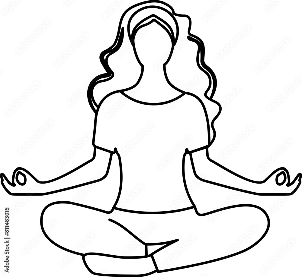 Yoga Movement Line Style Yoga Movement Line Style