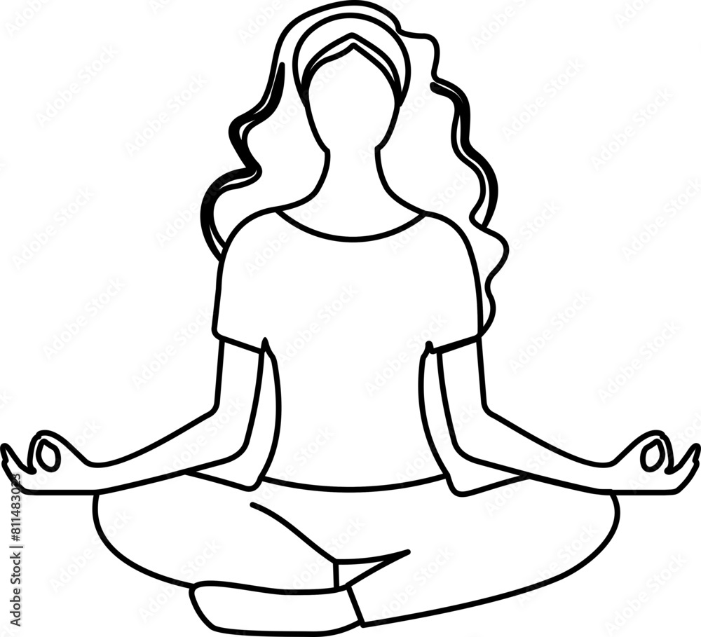 Yoga Movement Line Style Yoga Movement Line Style