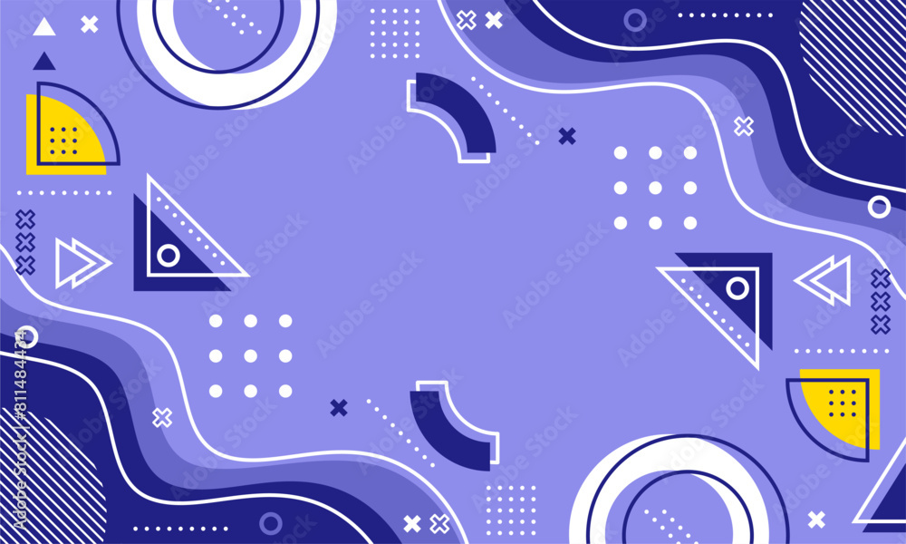 abstract geometry purple background. flat design style abstract geometry purple background. flat design style