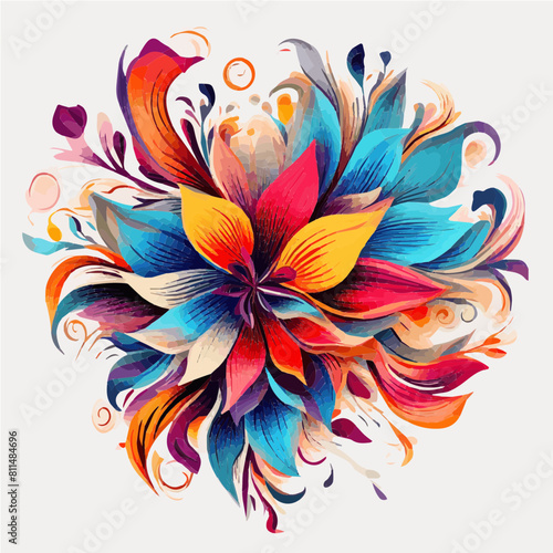 abstract floral background