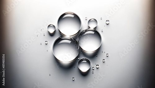 水滴 透明 水玉 クローズアップ 壁紙