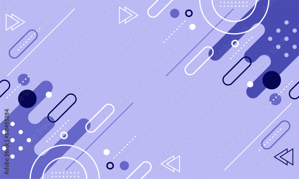 abstract geometry purple background. flat design style abstract geometry purple background. flat design style