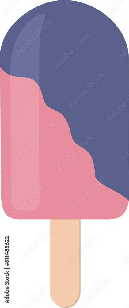 Ice Cream Stick Illustration Ice Cream Stick Illustration