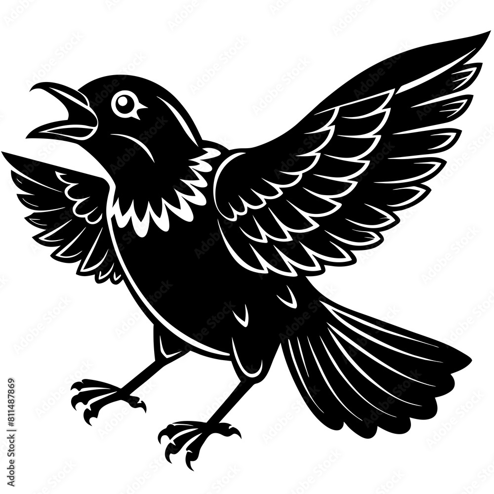 Obraz premium eagle with wings
