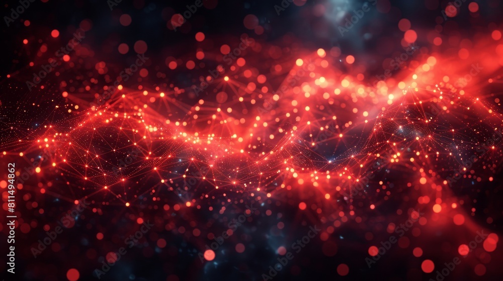 Abstract background with bright red swirling lights and smoke. Abstract background with bright red swirling lights and smoke.
