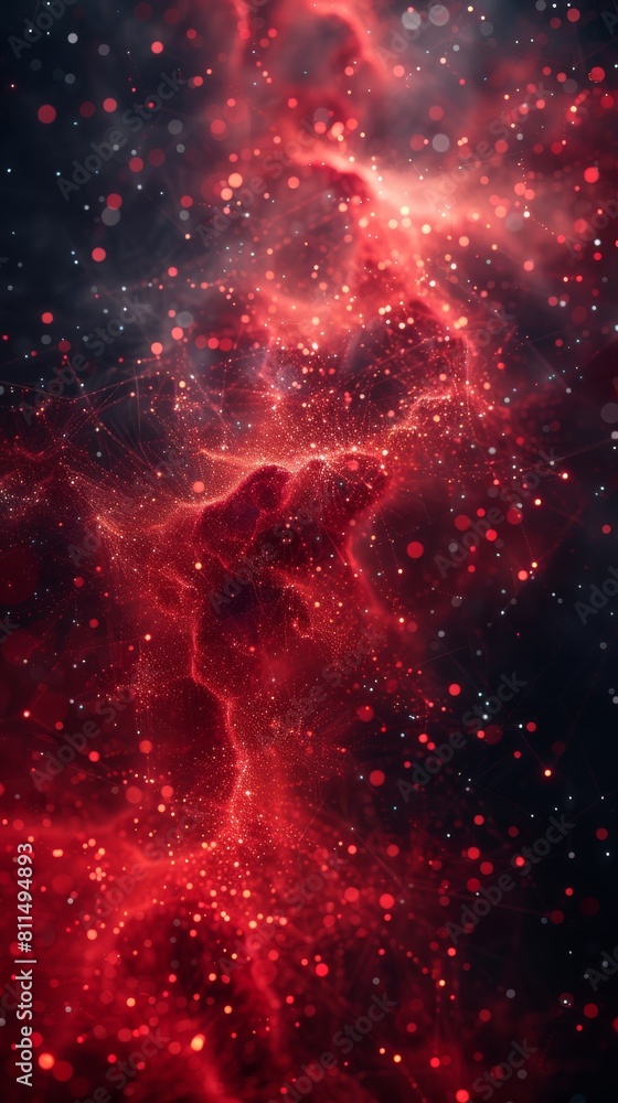 Abstract background with bright red swirling lights and smoke. Abstract background with bright red swirling lights and smoke.
