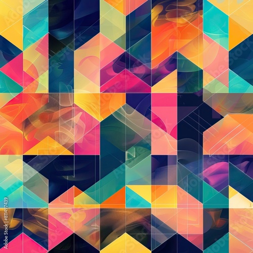 Abstract geometric pattern 