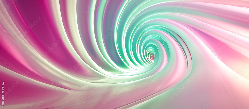 abstract glowing effect pink and green of spiral tunnel background abstract glowing effect pink and green of spiral tunnel background