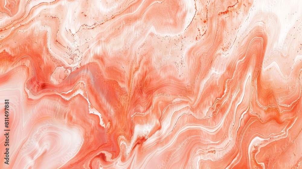 Behold the exquisite elegance of abstract peach fuzz marbleized stone in this mesmerizing image Behold the exquisite elegance of abstract peach fuzz marbleized stone in this mesmerizing image