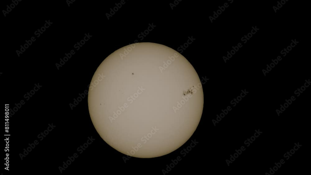 Tokyo, Japan - May 11, 2024: Surface of the sun in G5 extreme geomagnetic storm Tokyo, Japan - May 11, 2024: Surface of the sun in G5 extreme geomagnetic storm