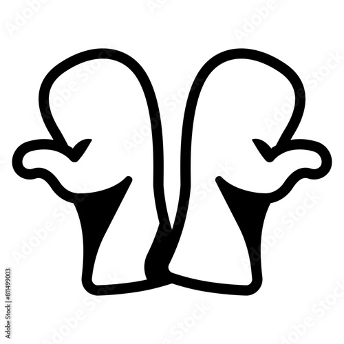 oven glove icon
