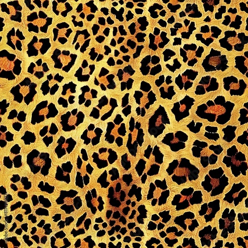 Abstract leopard print texture design