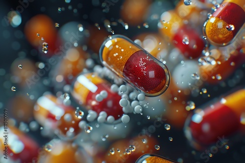 Investigate the mechanisms of action of amoxicillin and its pharmacological profile. photo