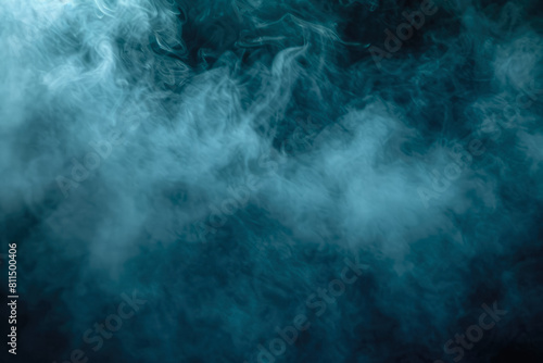 Mysterious Slightly Glowing Fog In The Dark Wallpaper Created Using Artificial Intelligence