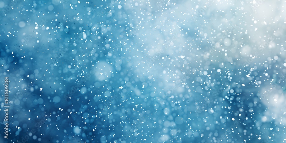 snowfall and blizzard abstract background