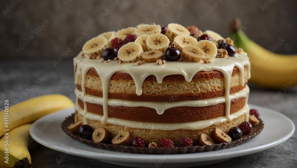 banana cake with new look banana cake with new look