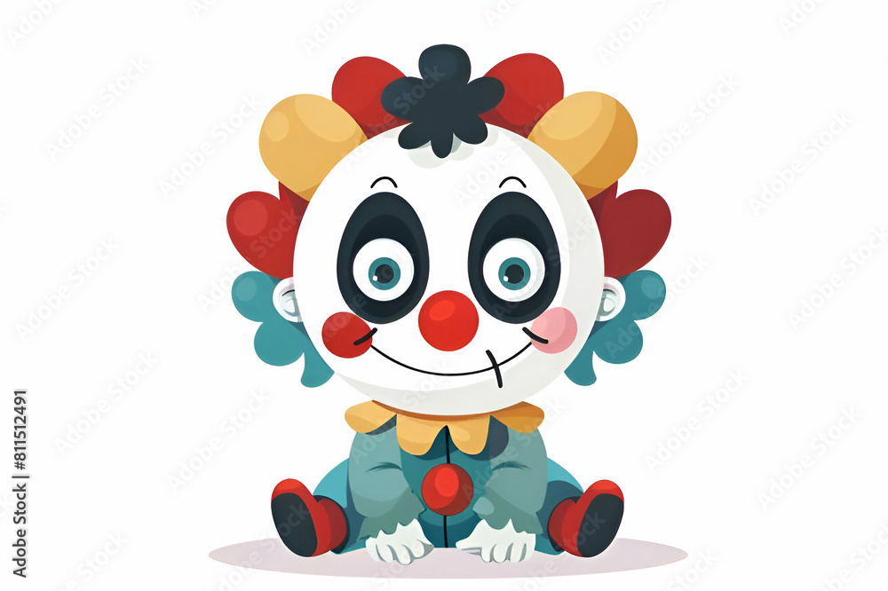 Obraz premium baby clown