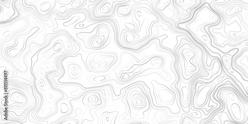 Topographic map patterns, topography line map. Light topographic topo contour map background.