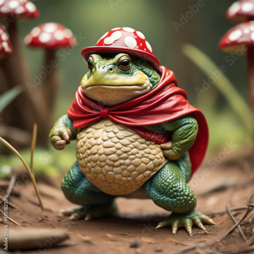 creative frog photo