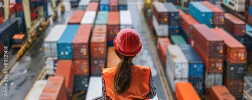 A logistics consultant reviewing traffic patterns and alternate transportation methods for supply chain efficiency