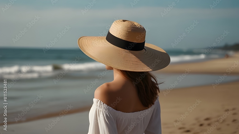 Woman on the beach