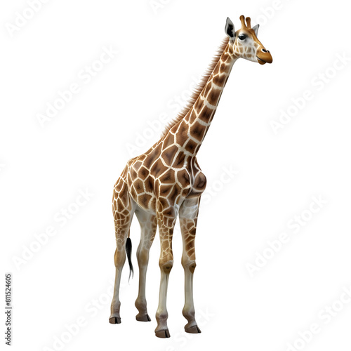 giraffe Isolated on transparent background