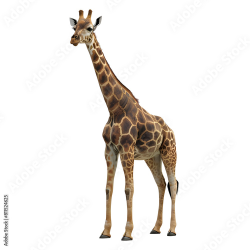 giraffe Isolated on transparent background