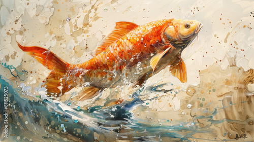 goldfish in water