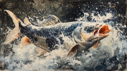 fish in water