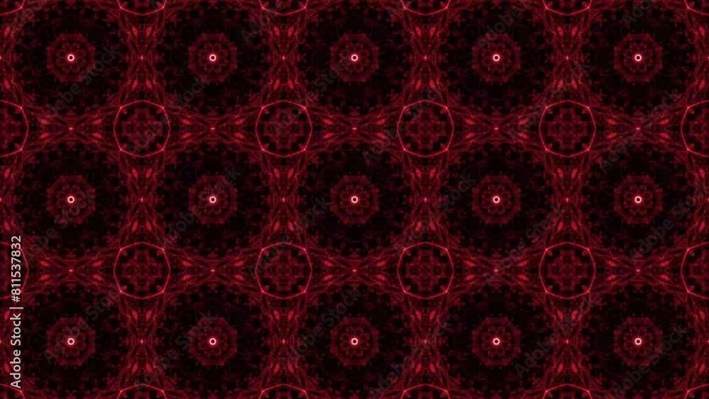 Abstract Kaleidoscope Background. Motion Graphics Pattern. Futuristic audiovisual vj seamless loop. 4K Fractal Animation Footage Abstract Kaleidoscope Background. Motion Graphics Pattern. Futuristic audiovisual vj seamless loop. 4K Fractal Animation Footage