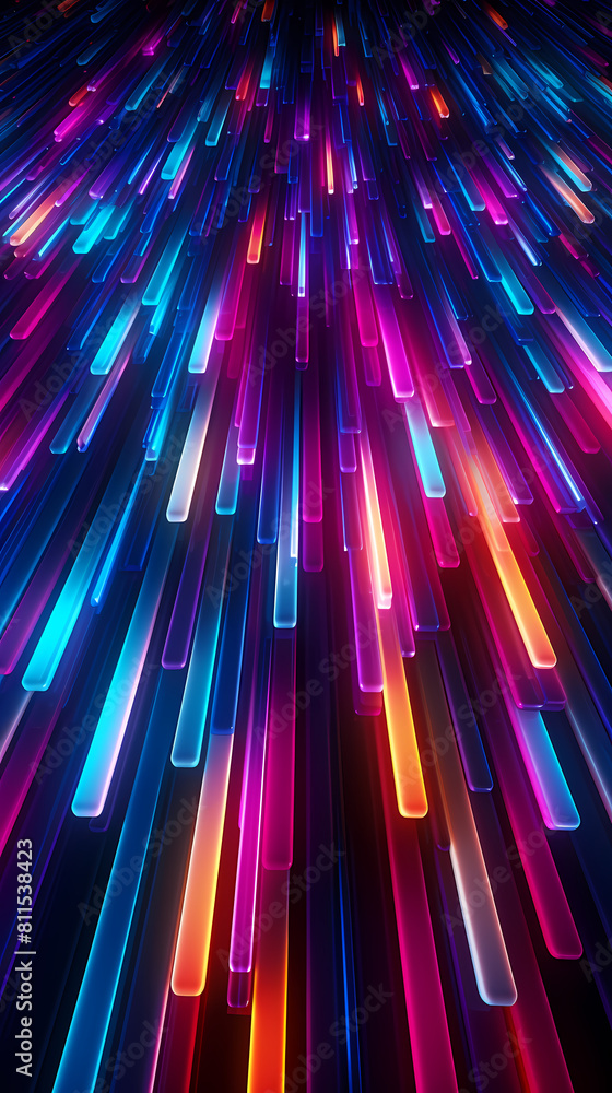 Fototapeta premium full of vitality rainbow background