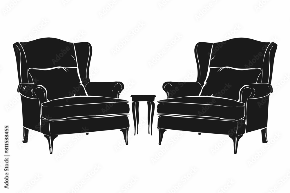 Set of Sofa's Illustration Set of Sofa's Illustration