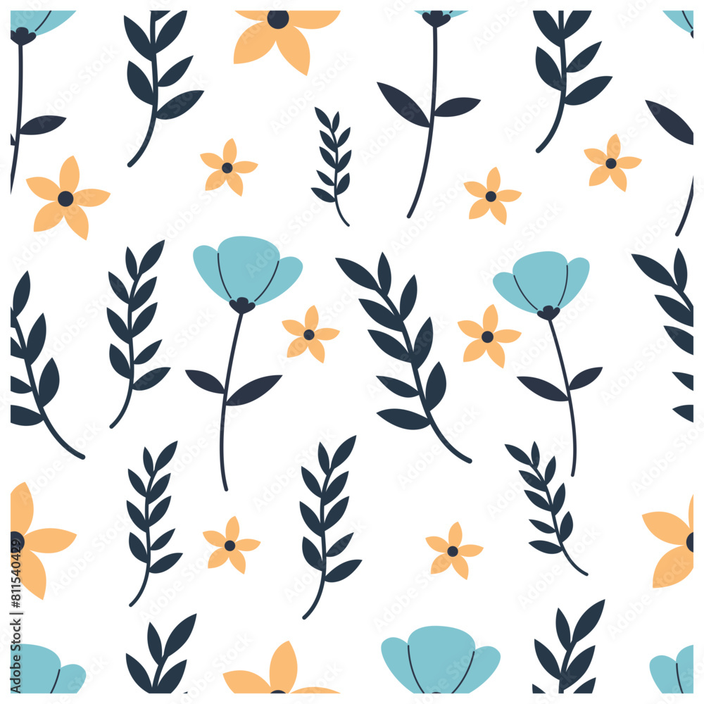 Floral Seamless Pattern Floral Seamless Pattern