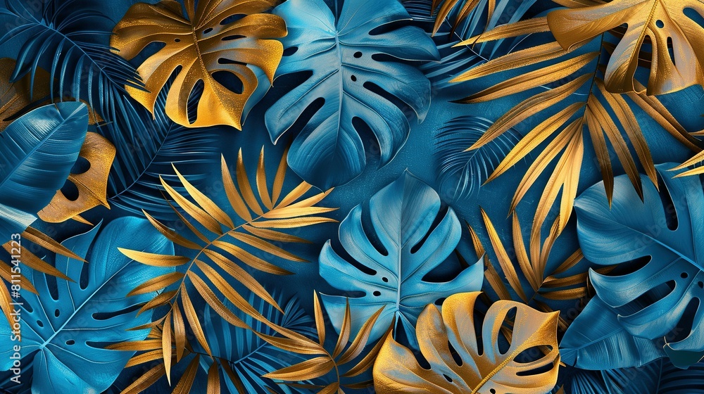 Luxurious Tropical Foliage: Monstera, Palm, Fern, and More Luxurious Tropical Foliage: Monstera, Palm, Fern, and More
