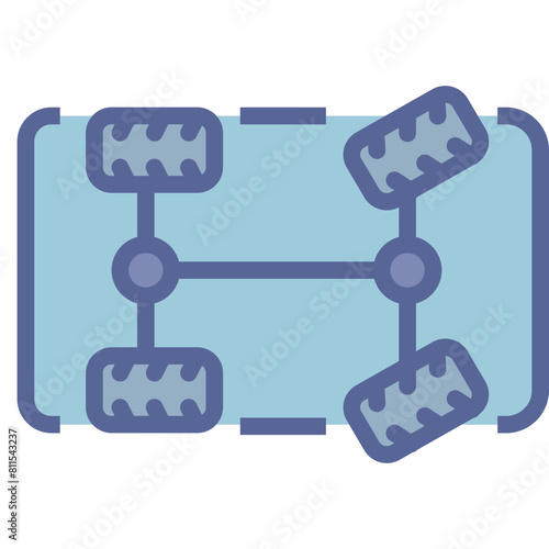 Wheel Alignment Icon