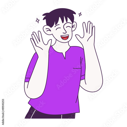 Expression Gesture Illustration