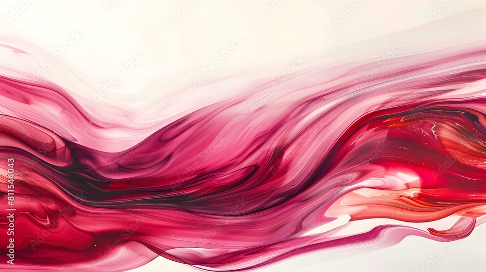 Vibrant and Fluid Abstract Waves of Captivating Pink and Red Gradients Forming a Mesmerizing and Ethereal Digital Art Background Vibrant and Fluid Abstract Waves of Captivating Pink and Red Gradients Forming a Mesmerizing and Ethereal Digital Art Background