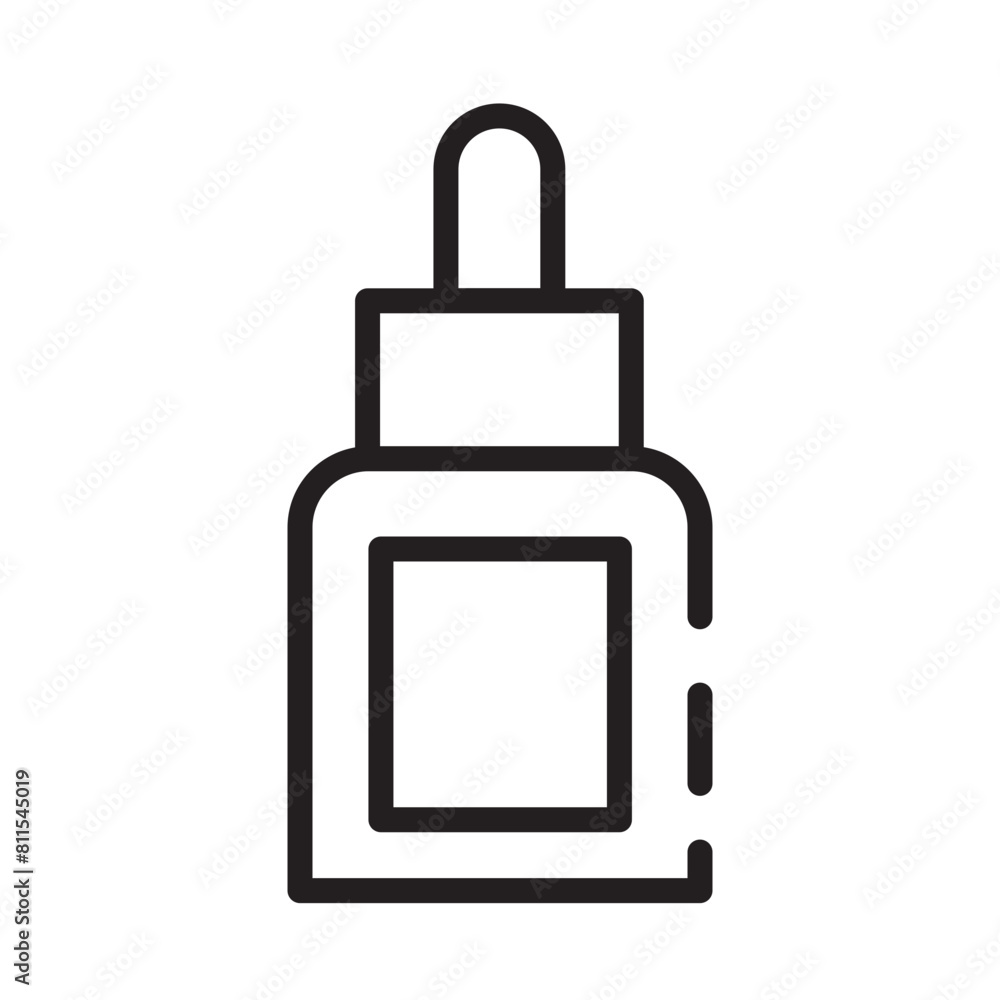 Beauty Care Cosmetics Line Icon Beauty Care Cosmetics Line Icon
